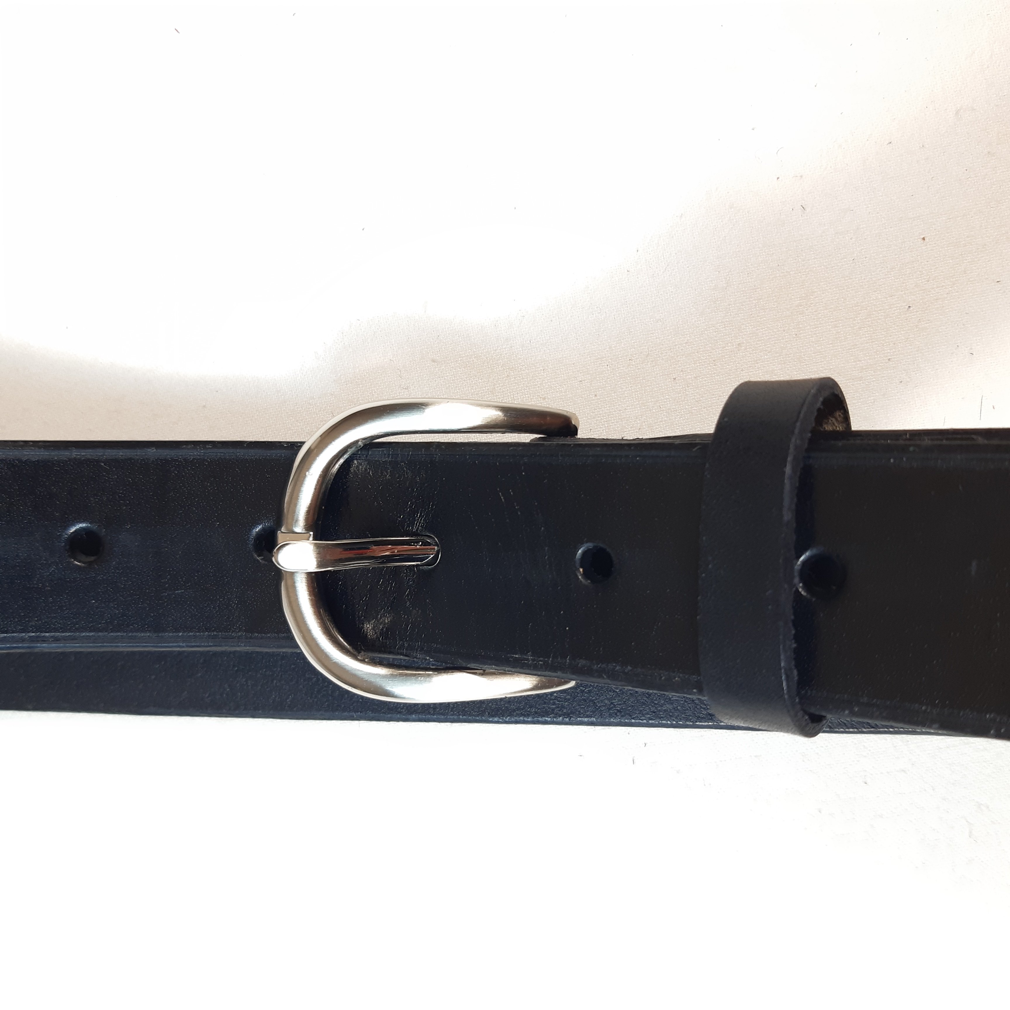 Ceinture pour Lui en cuir noir