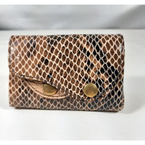 Porte monnaie cuir de ch&egrave;vre