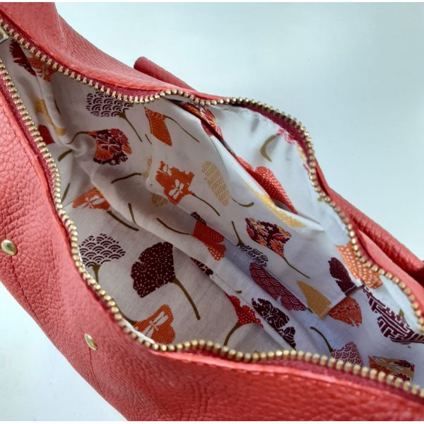 Sac demi lune cuir de vachette