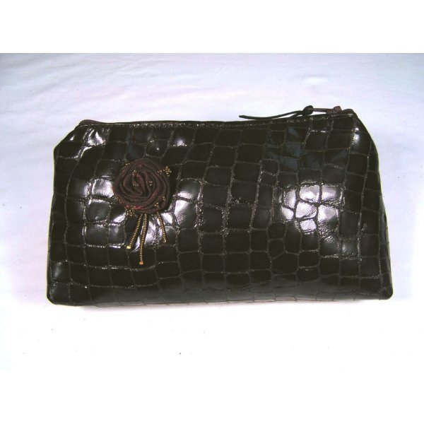 Astuccio per il trucco, colore bordeaux